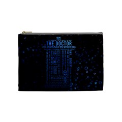 The Doctor Tardis Cosmetic Bag (medium) by danenraven