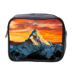 Himalaya Mountains Landscape  Nature Mini Toiletries Bag (two Sides) by danenraven