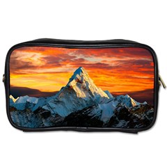 Himalaya Mountains Landscape  Nature Toiletries Bag (one Side) by danenraven