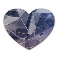 Background Abstract Minimal Heart Mousepads by danenraven