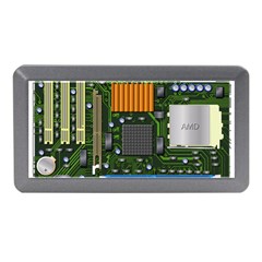 Illustration Motherboard Pc Computer Memory Card Reader (mini) by danenraven