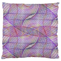 Purple Background Abstract Pattern Standard Flano Cushion Case (one Side)