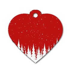 Merry Cristmas,royalty Dog Tag Heart (one Side) by nateshop