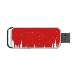 Merry Cristmas,royalty Portable Usb Flash (one Side) by nateshop
