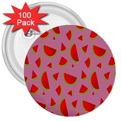 Fruit 1 3  Buttons (100 Pack)  by nateshop
