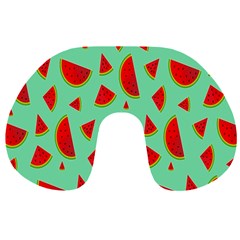 Fruit5 Travel Neck Pillow by nateshop