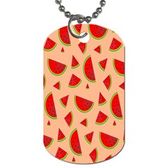 Fruit-water Melon Dog Tag (one Side) by nateshop