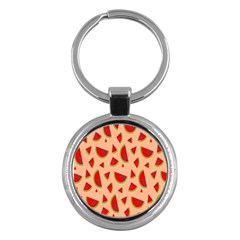 Fruit-water Melon Key Chain (round) by nateshop