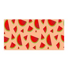 Fruit-water Melon Satin Wrap 35  X 70  by nateshop