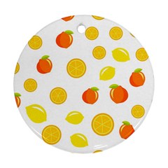 Fruits,orange Ornament (round) by nateshop