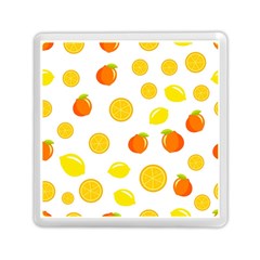 Fruits,orange Memory Card Reader (square)