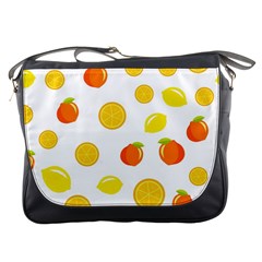 Fruits,orange Messenger Bag by nateshop