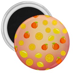 Fruits-gradient,orange 3  Magnets