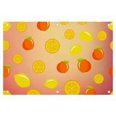 Fruits-gradient,orange Banner And Sign 6  X 4  by nateshop
