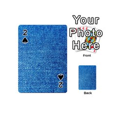 Denim Playing Cards 54 Designs (mini) by nateshop