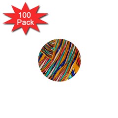 Fabric-2 1  Mini Buttons (100 Pack)  by nateshop