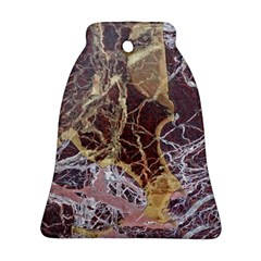 Marble Pattern Texture Rock Stone Surface Tile Ornament (bell) by Ravend