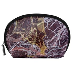 Marble Pattern Texture Rock Stone Surface Tile Accessory Pouch (large)