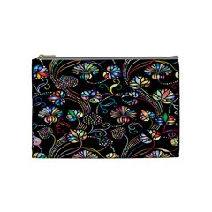Floral Cosmetic Bag (medium) by nateshop