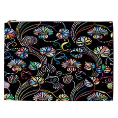 Floral Cosmetic Bag (xxl) by nateshop