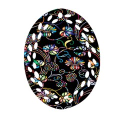 Floral Ornament (oval Filigree) by nateshop