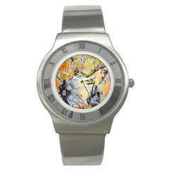 Flower Stainless Steel Watch by nateshop