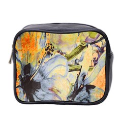 Flower Mini Toiletries Bag (two Sides)