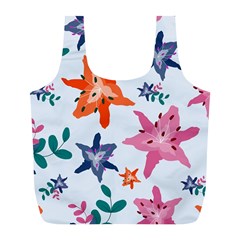 Flowers-5 Full Print Recycle Bag (l) by nateshop