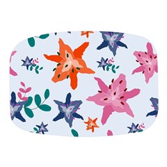 Flowers-5 Mini Square Pill Box by nateshop