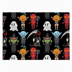 Halloween Large Glasses Cloth (2 Sides) by nateshop