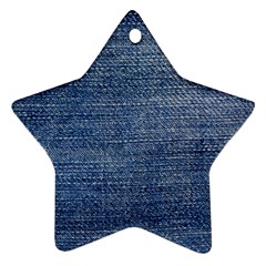 Jeans Star Ornament (two Sides) by nateshop