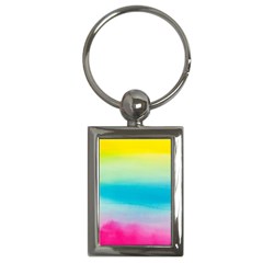 Watercolor Key Chain (rectangle) by nateshop