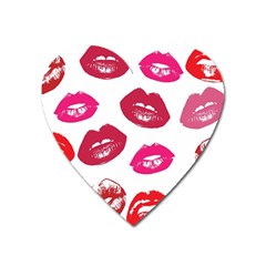 Lips Heart Magnet