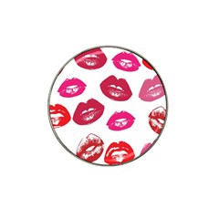 Lips Hat Clip Ball Marker (4 pack)