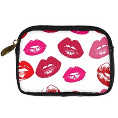 Lips Digital Camera Leather Case