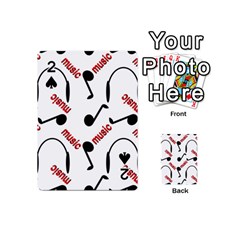 Music Playing Cards 54 Designs (mini) by nateshop