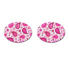 Paisley Cufflinks (Oval)