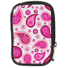 Paisley Compact Camera Leather Case