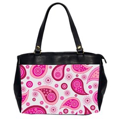 Paisley Oversize Office Handbag (2 Sides)