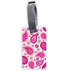 Paisley Luggage Tag (one side)