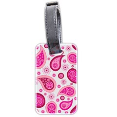 Paisley Luggage Tag (two sides)