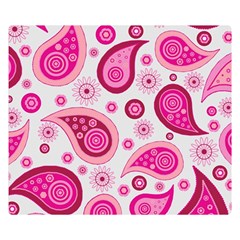 Paisley Double Sided Flano Blanket (Small) 