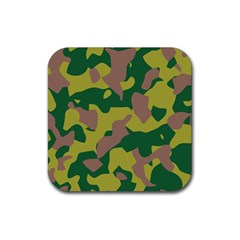 Pattern-camaouflage Rubber Coaster (square) by nateshop