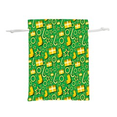 Pattern-cloth Paper Pattern Lightweight Drawstring Pouch (l) by nateshop