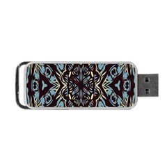 Pattern-mandala Portable Usb Flash (two Sides) by nateshop