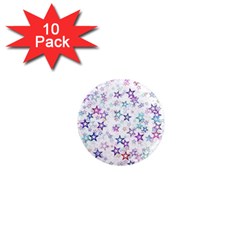 Christmasstars 1  Mini Magnet (10 Pack)  by kyorashop23