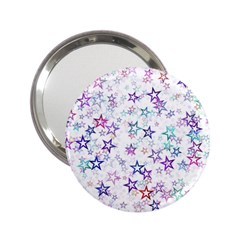 Christmasstars 2 25  Handbag Mirrors