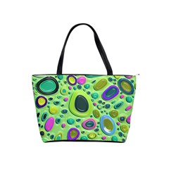 Blob Ring Circle Abstract Classic Shoulder Handbag by Wegoenart