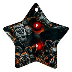 Abstract Flora Floral Flower Pattern Ornament (star)