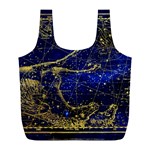 Constellation Horse Dolphin Full Print Recycle Bag (L) Back